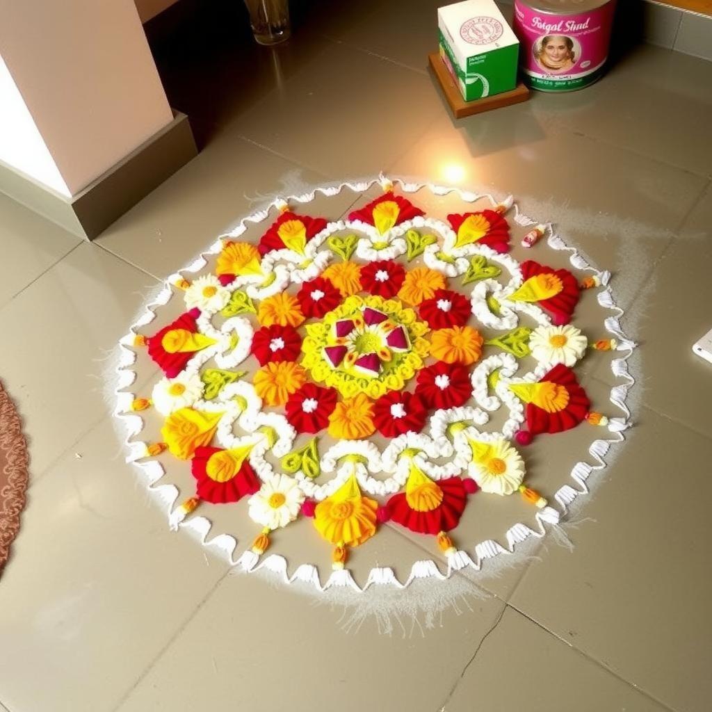 Onam Festival Rangoli
